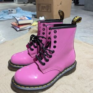 Women's Pink Dr. Marten's Boots